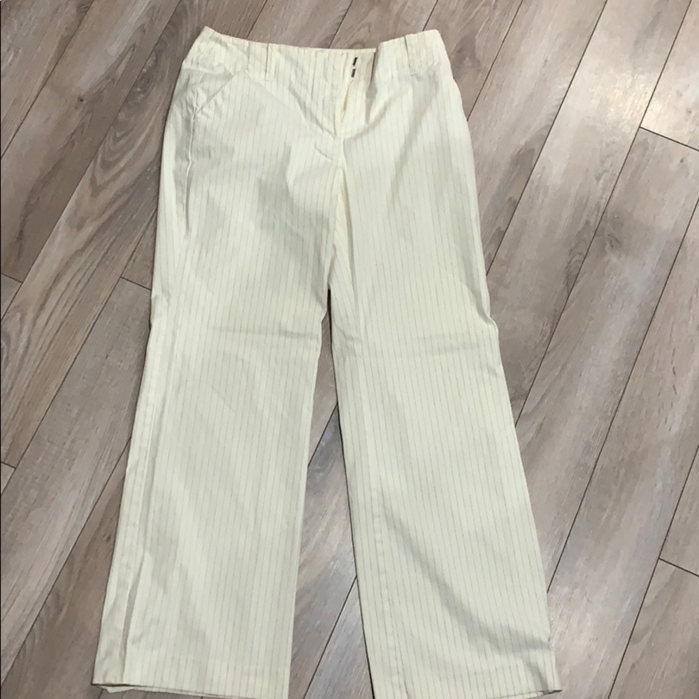 Pin stripe slacks